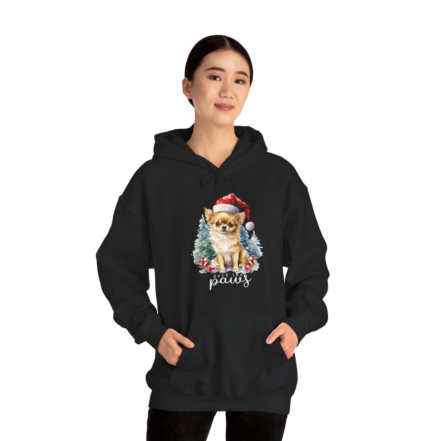 Cute Chihuahua Christmas Unisex Hoodie