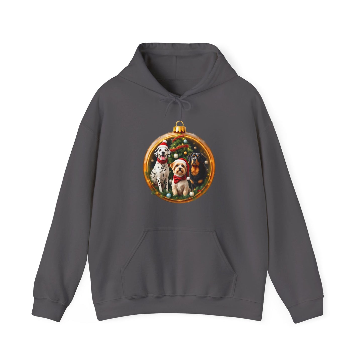 Christmas Dog Ornament Unisex Hoodie