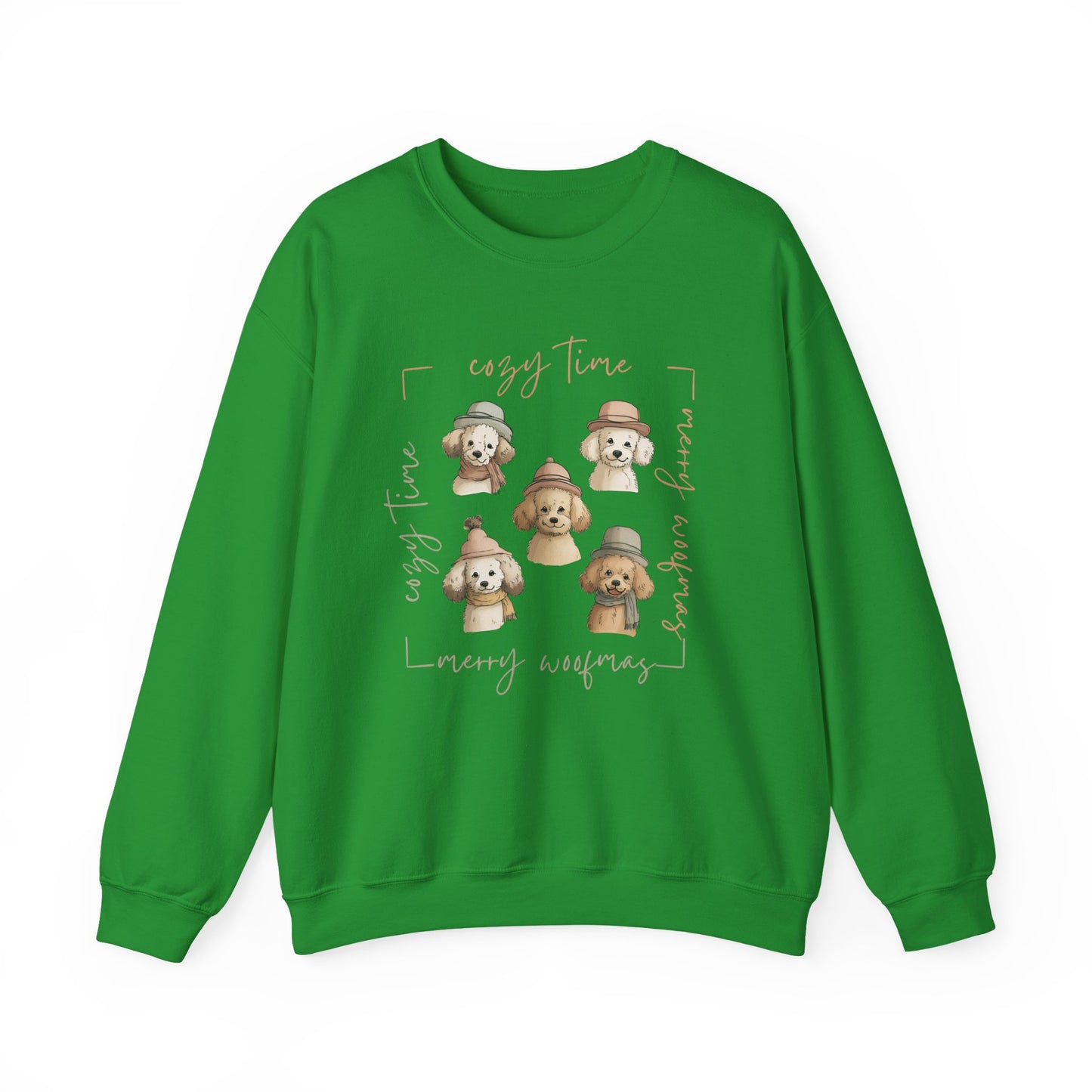 Cozy Woofmas Sweatshirt | Stylish Poodle Squad Sweater