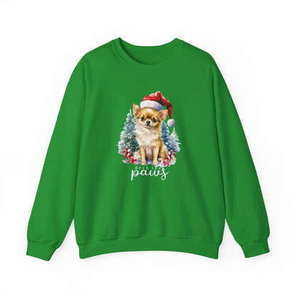 "Deck The Paws" Chihuahua Christmas Unisex Sweatshirt