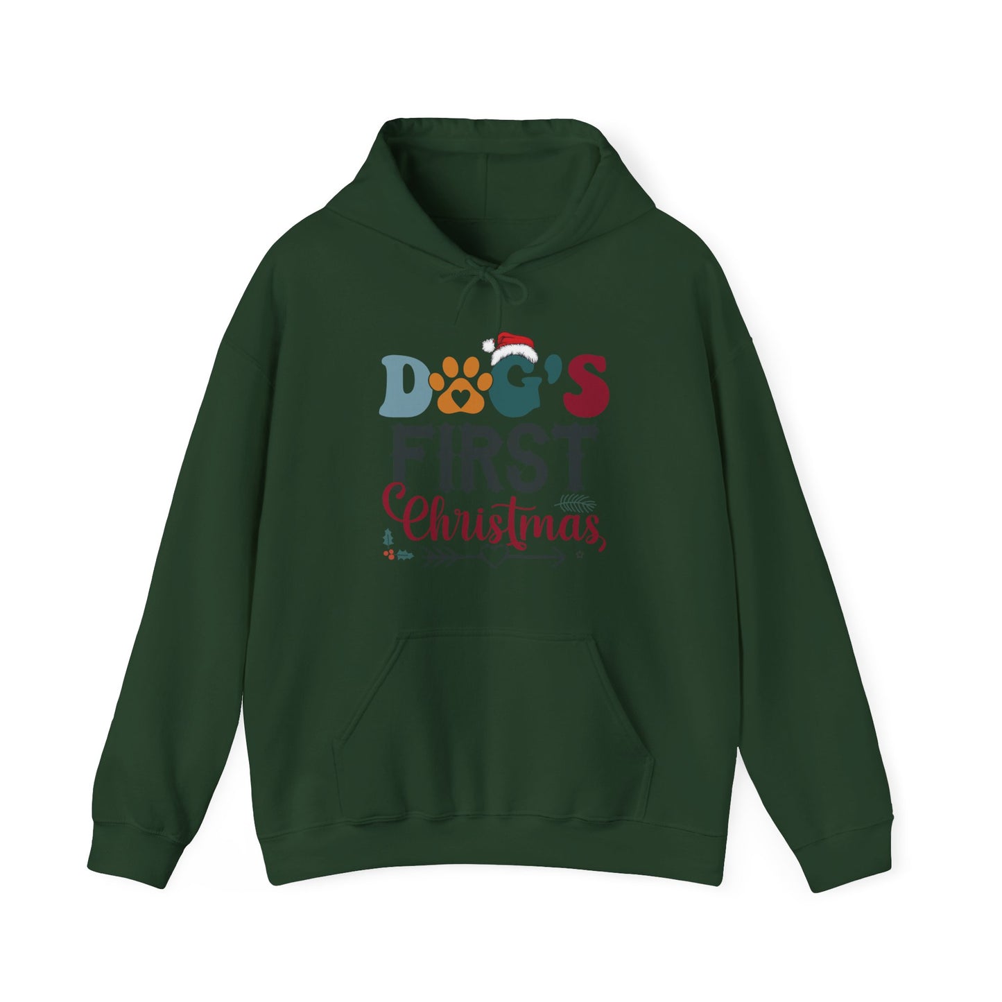 Dog's First Christmas Hoodie | Puppy Holiday Gift