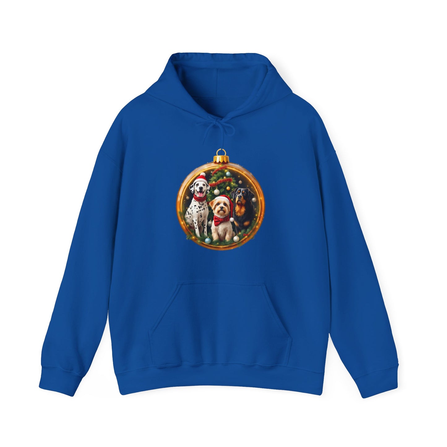 Christmas Dog Ornament Unisex Hoodie