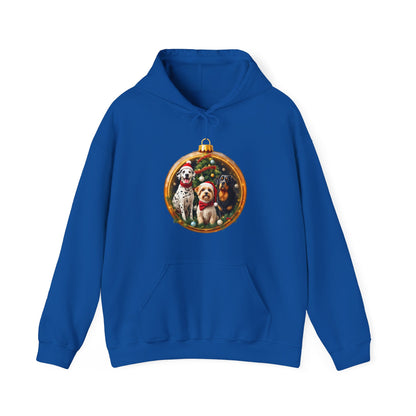 Christmas Dog Ornament Unisex Hoodie