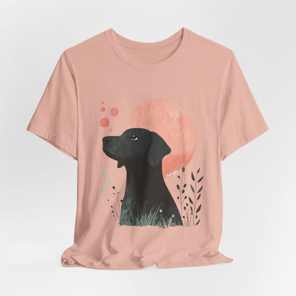 Blackmouth Cur Minimalist Moon Unisex Tee