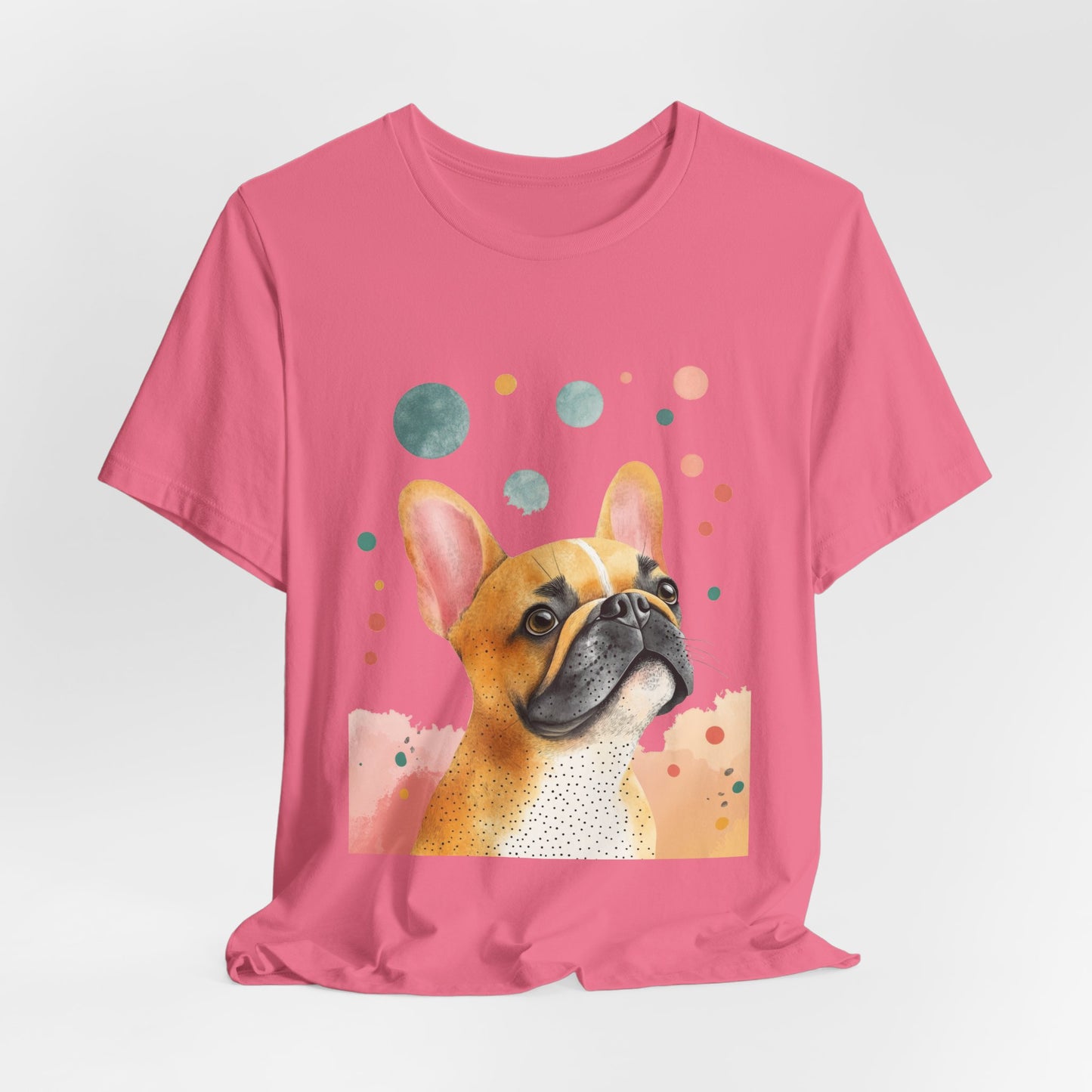 Playful Frenchie Vibes – Unisex T-Shirt