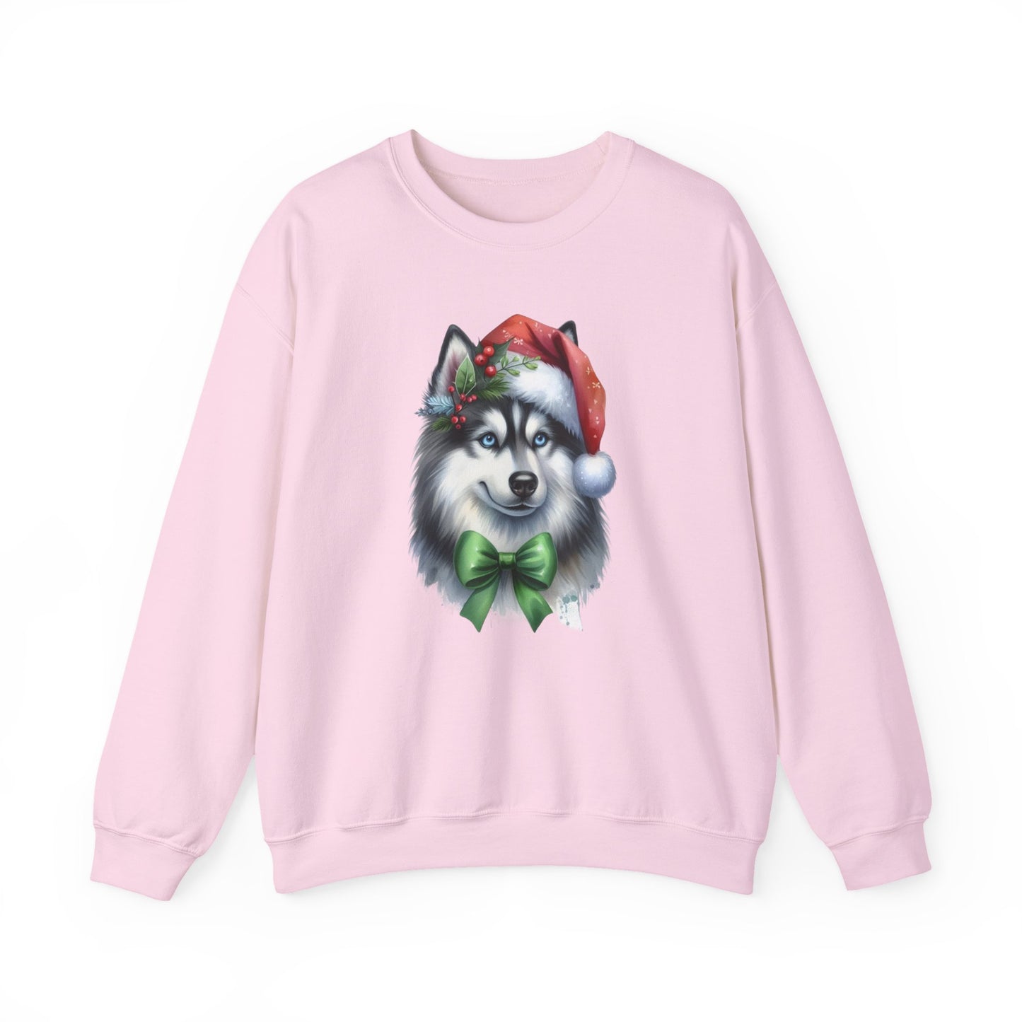 Husky Santa Sweatshirt | Festive Christmas Dog Sweater