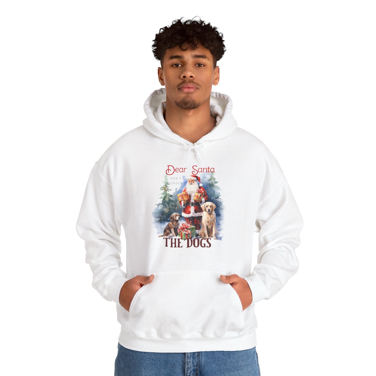 Cute Dog Lover Christmas Pullover Hoodie