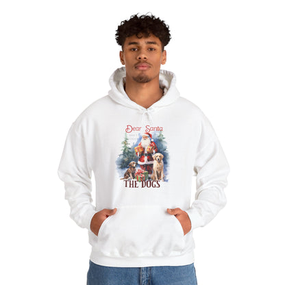 Cute Dog Lover Christmas Pullover Hoodie