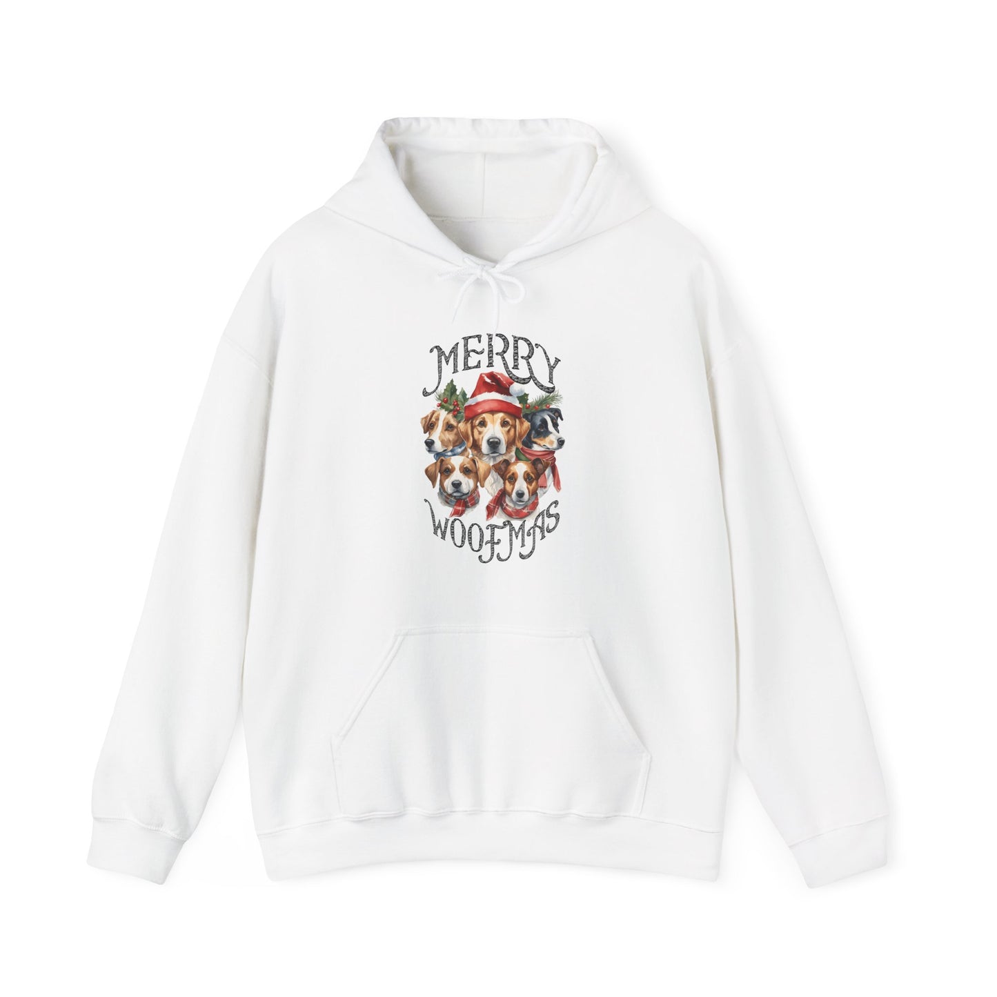 Merry Woofmas Dog Hoodie