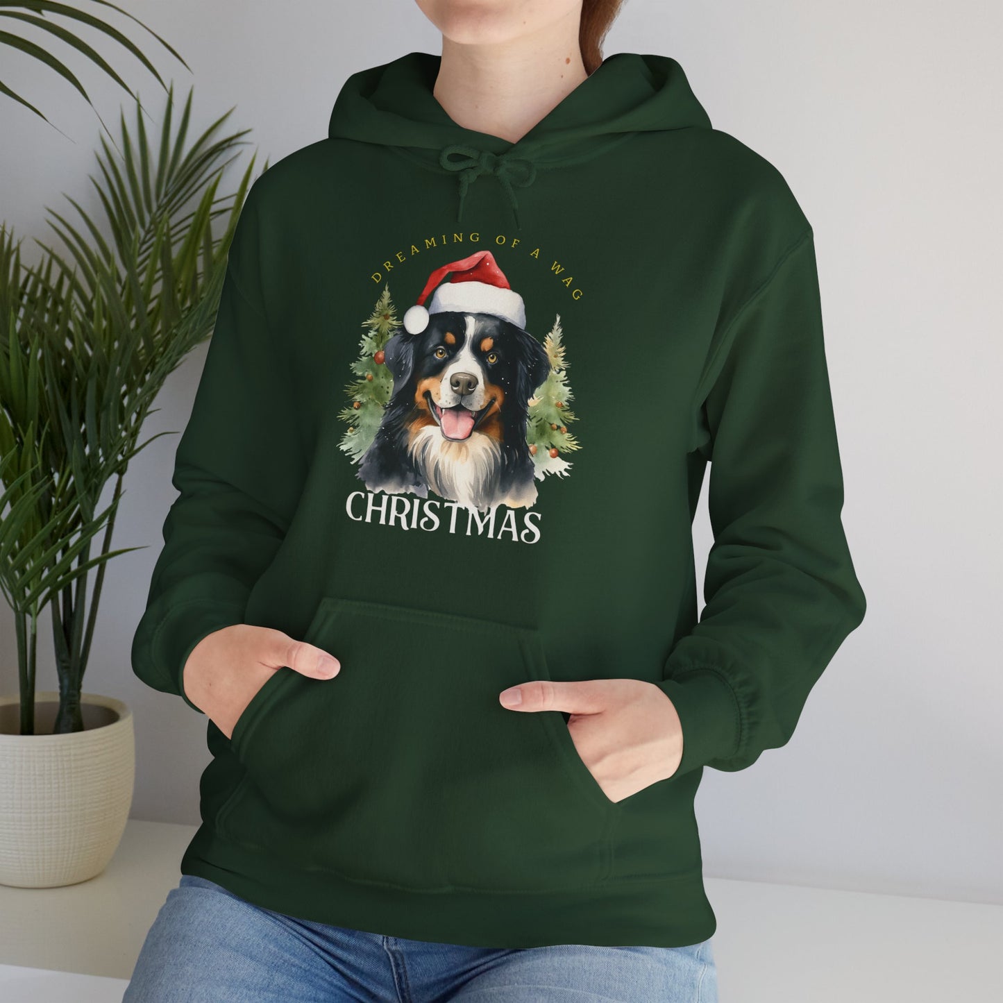 Dreaming of a Wag Christmas Unisex Hoodie