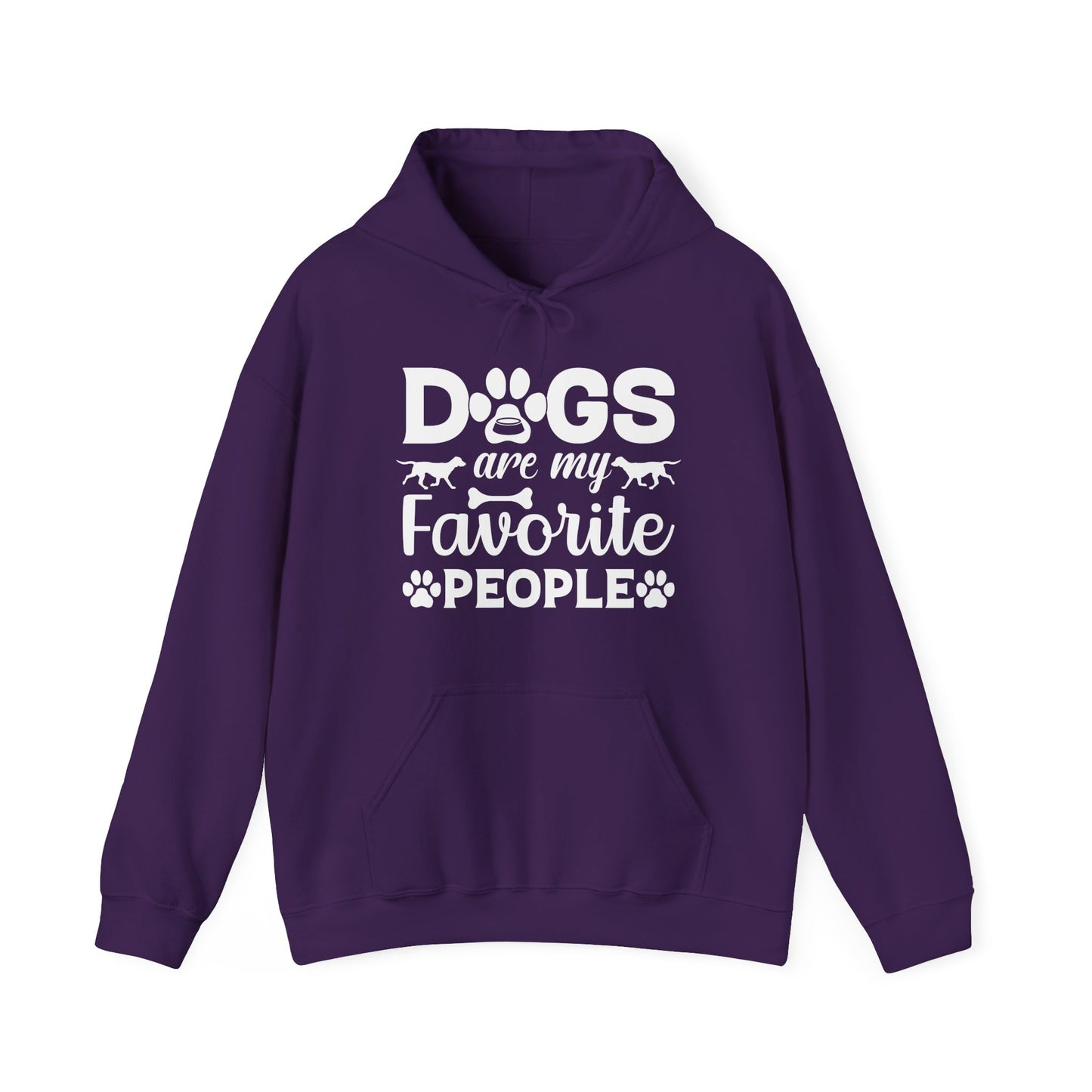 Dogs Are My Favorite People Unisex Hoodie