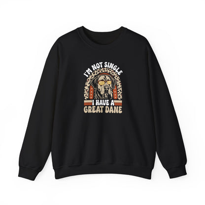 Great Dane Life Hoodie | Funny Not Single Dog Mom Gift