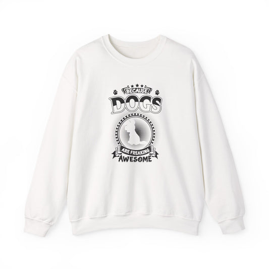 Title "Dogs Are Freaking Awesome" Unisex Sweatshirt
