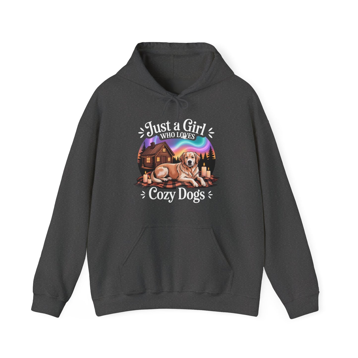 Girl Who Loves Cozy Dogs Hoodie | Cabin Life Sweater