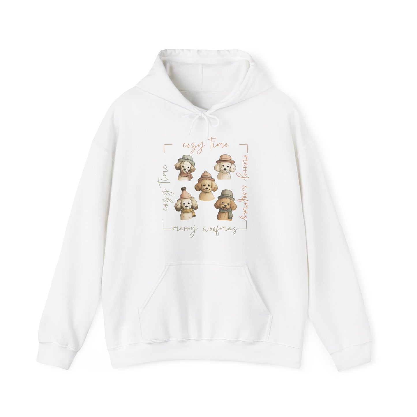 Cozy Woofmas Hoodie | Stylish Poodle Squad Sweater