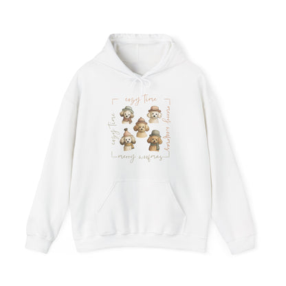 Cozy Woofmas Hoodie | Stylish Poodle Squad Sweater