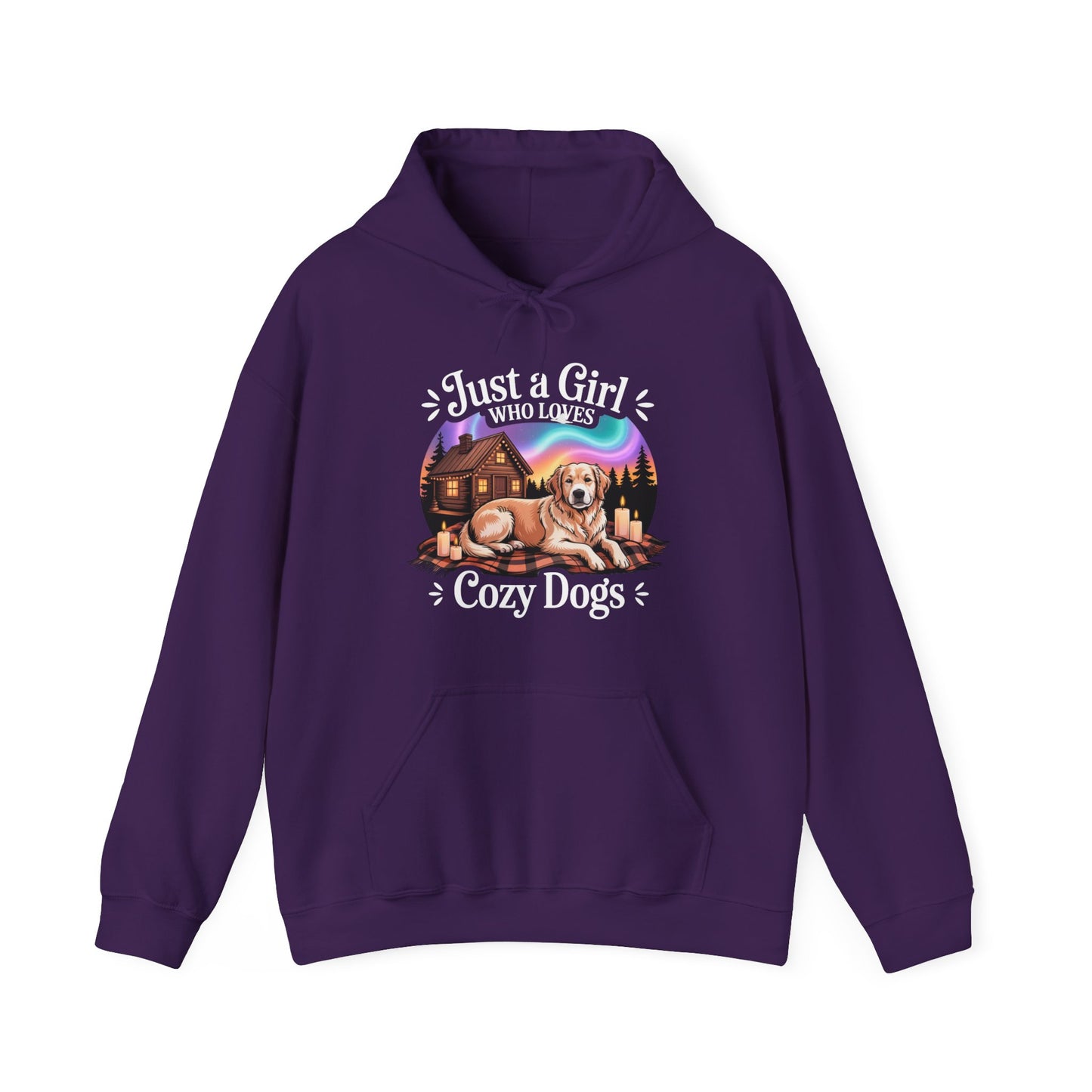 Girl Who Loves Cozy Dogs Hoodie | Cabin Life Sweater