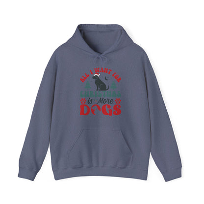 More Dogs for Christmas Hoodie | Funny Pet Lover Gift