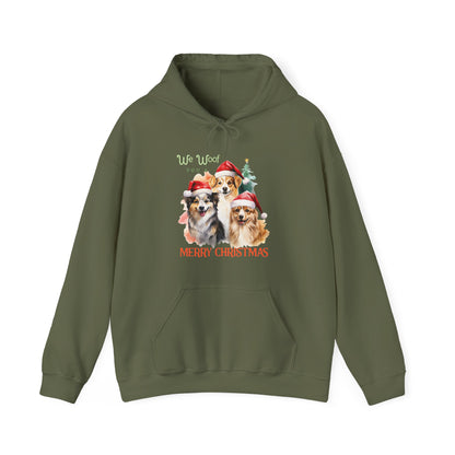 We Woof You Merry Christmas Hoodie 🎄🐾