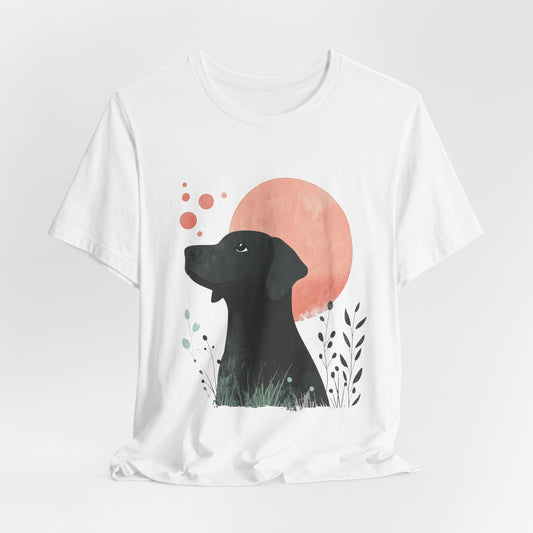 Blackmouth Cur Minimalist Moon Unisex Tee