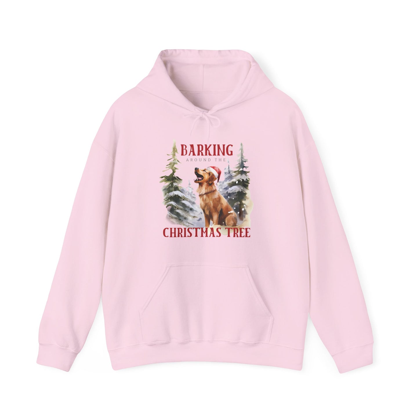 Barking Around the Christmas Tree Hoodie