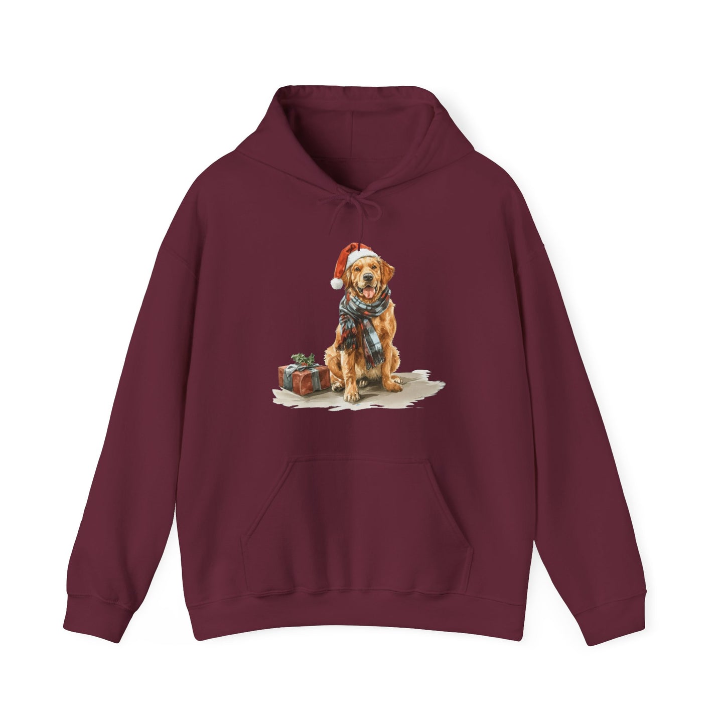 Golden Retriever Christmas Hoodie | Festive Dog Gift