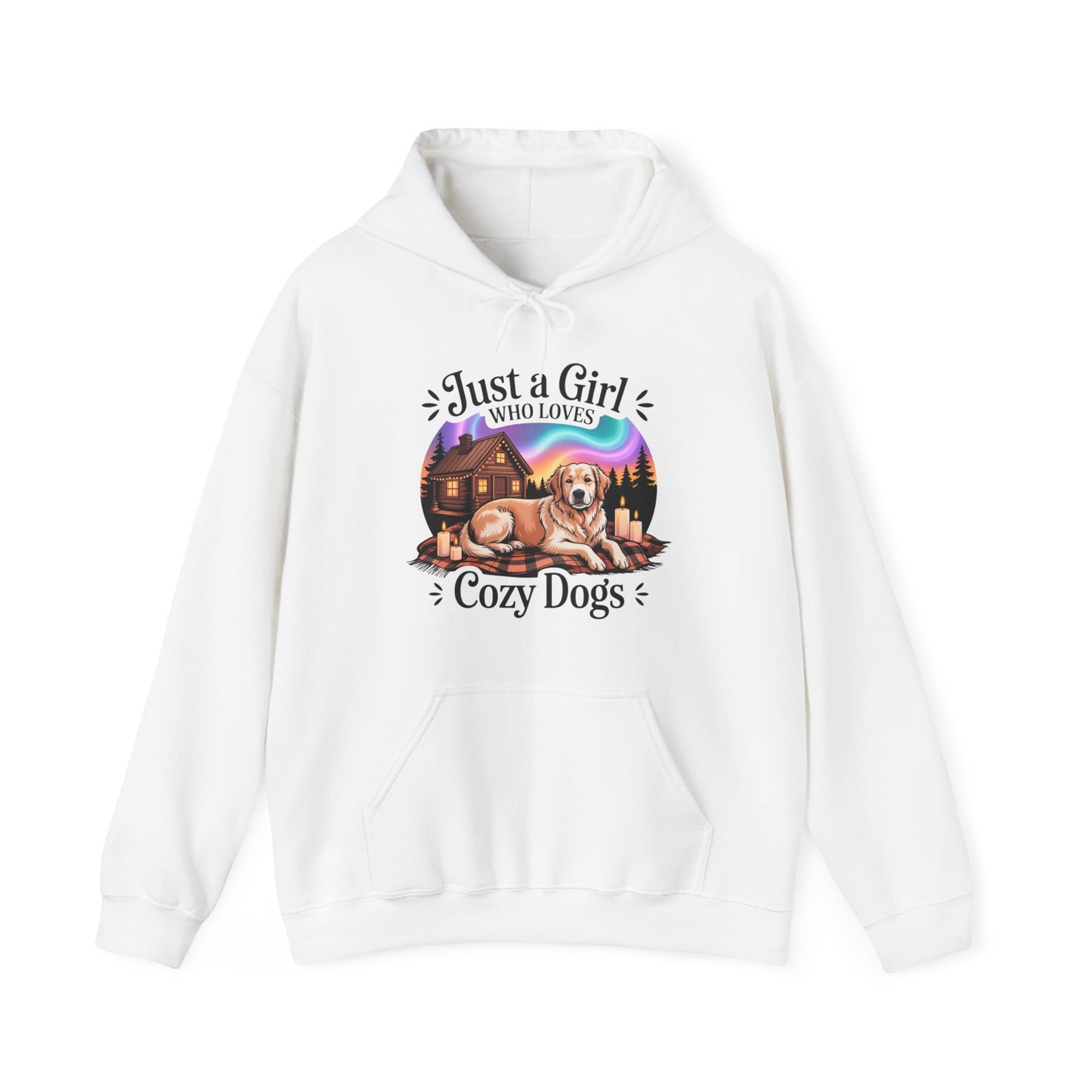 Girl Who Loves Cozy Dogs Hoodie | Cabin Life Sweater