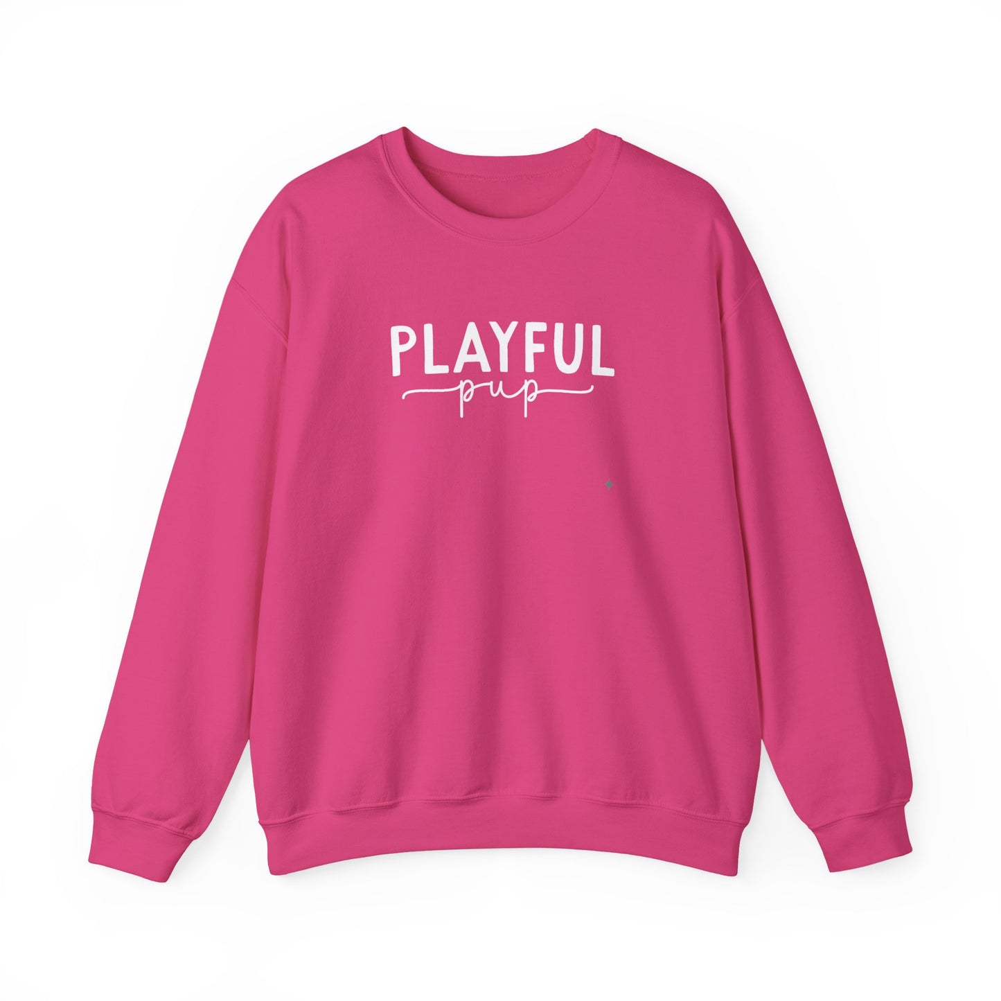 Playful Pup Unisex Sweatshirt | Minimalist Aesthetic Dog Gift