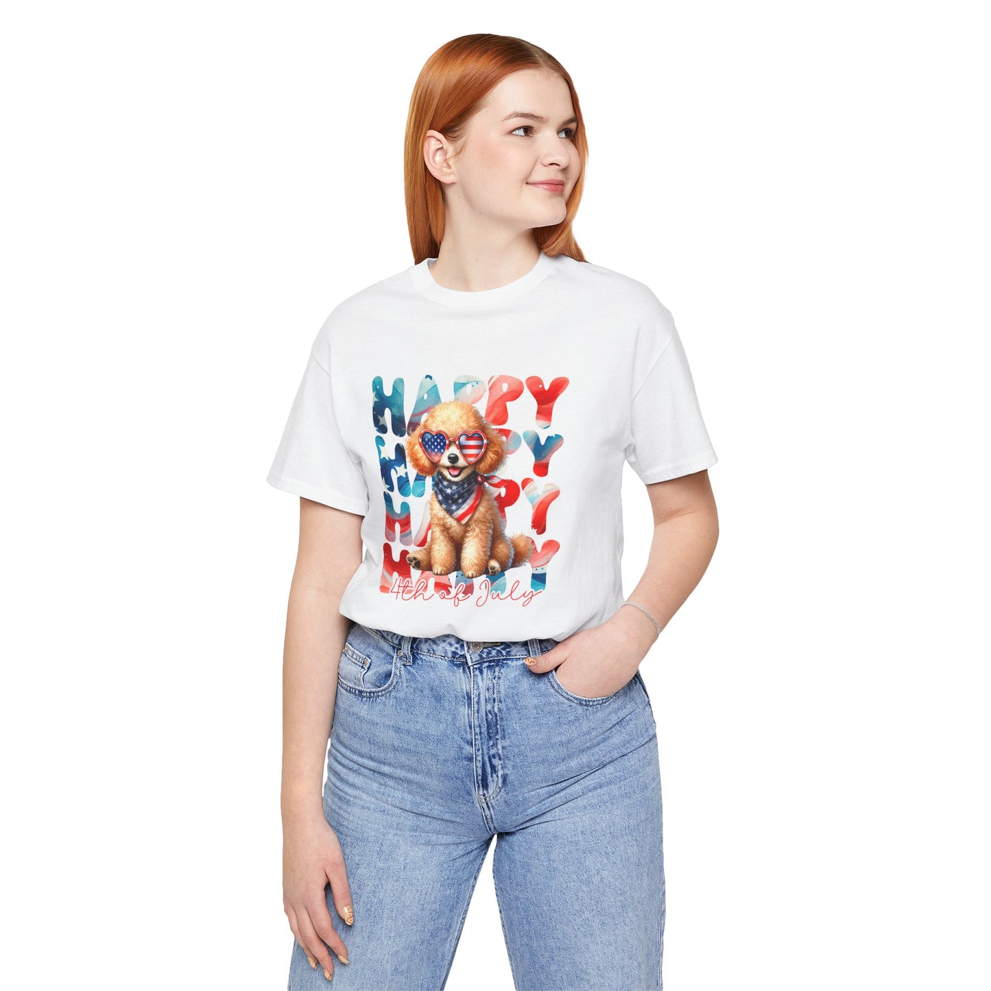 "Patriotic Pup – 4th of July Celebration Tee"