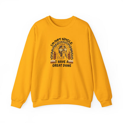 Great Dane Life Hoodie | Funny Not Single Dog Mom Gift