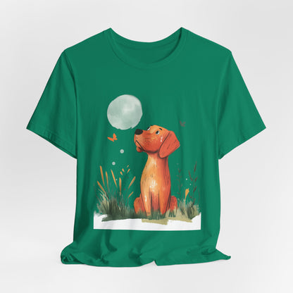 Curious Pup & Bubble Dreams – Unisex T-Shirt