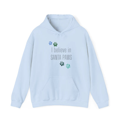I Believe in Santa Paws Unisex Dog Lover Hoodie