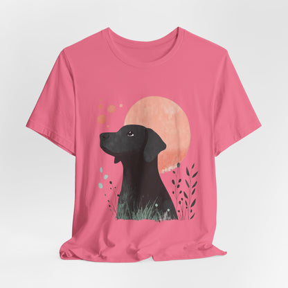 Blackmouth Cur Minimalist Moon Unisex Tee