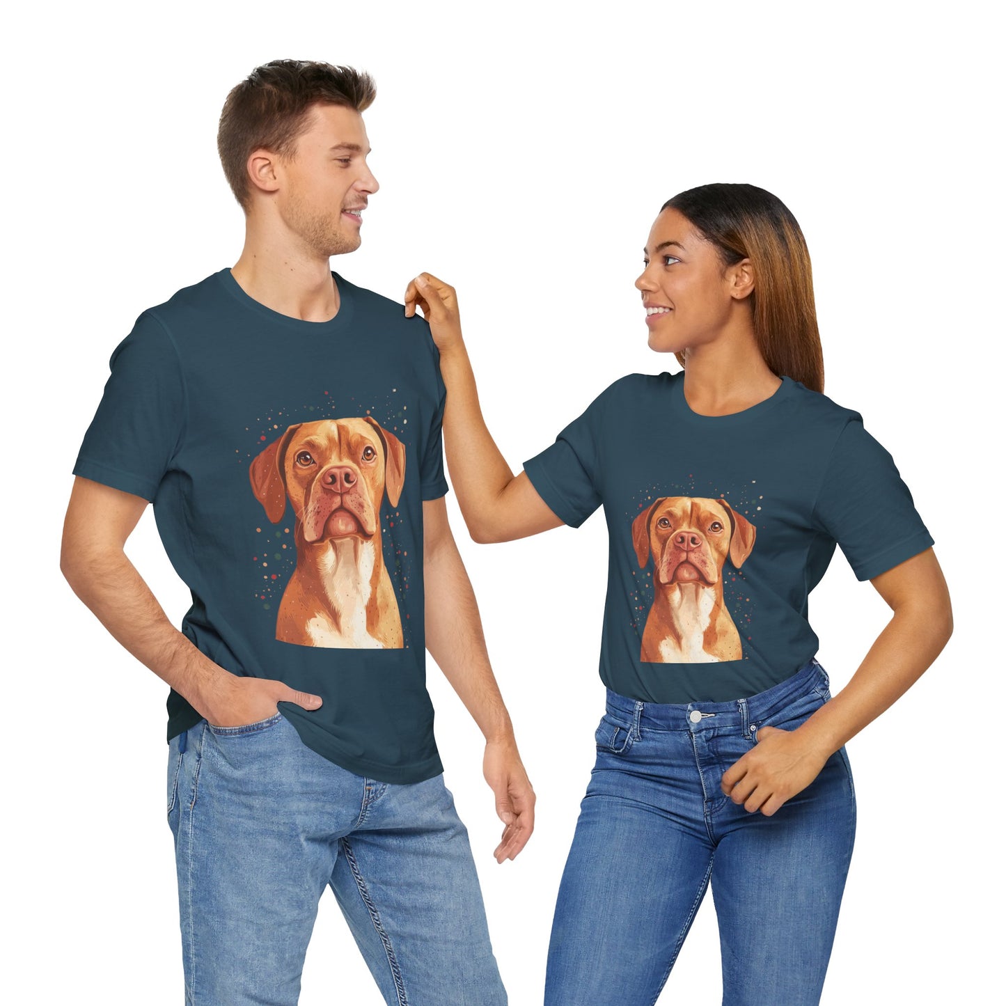 Retro Doggo Vibes – Unisex T-Shirt