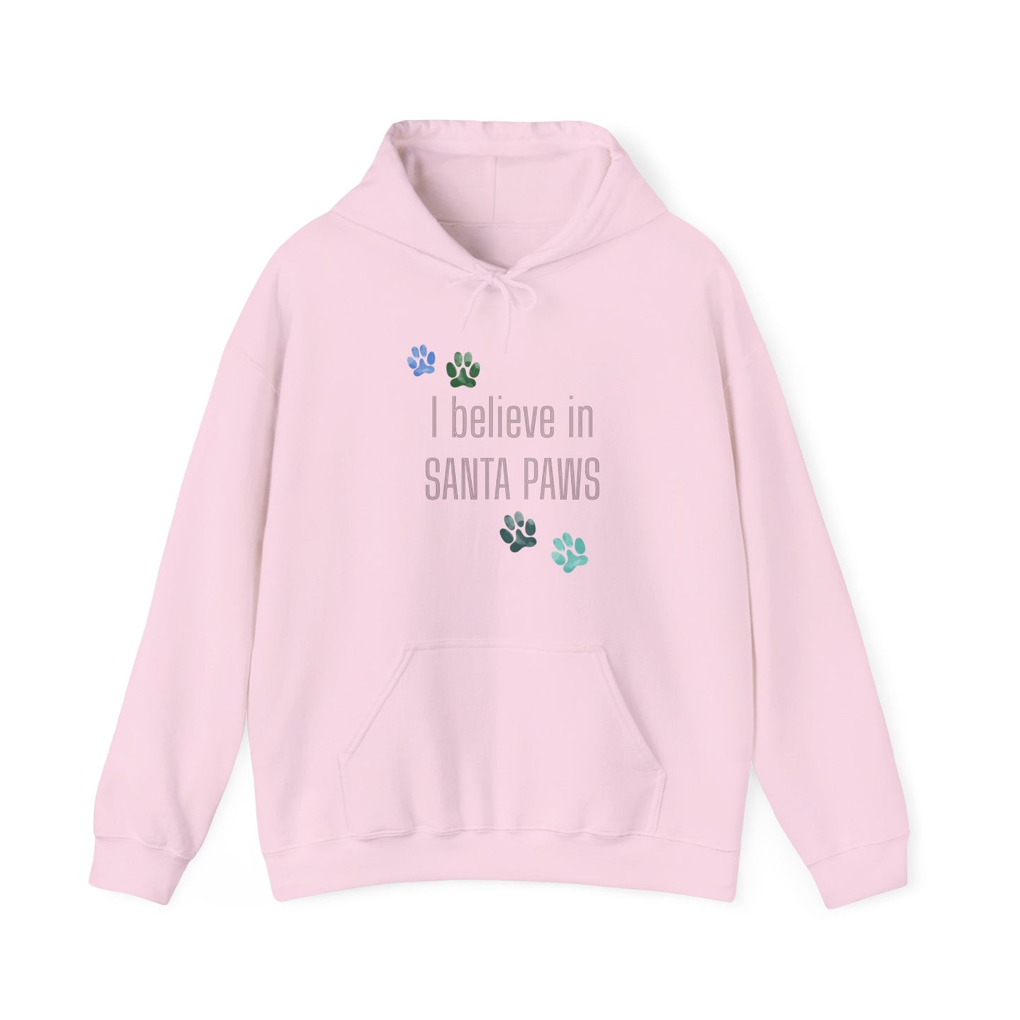 I Believe in Santa Paws Unisex Dog Lover Hoodie