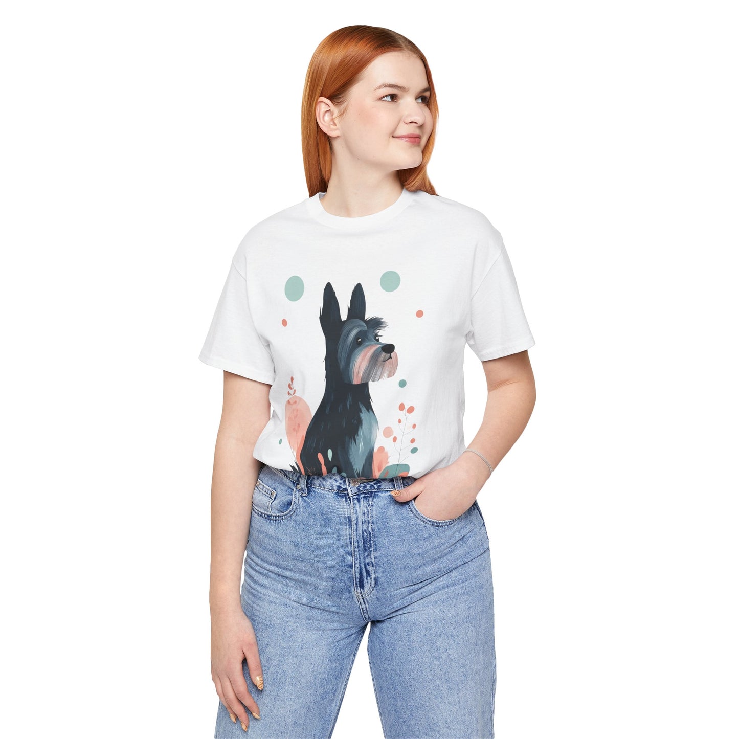 Cesky Terrier Minimalist Nature Unisex Tee