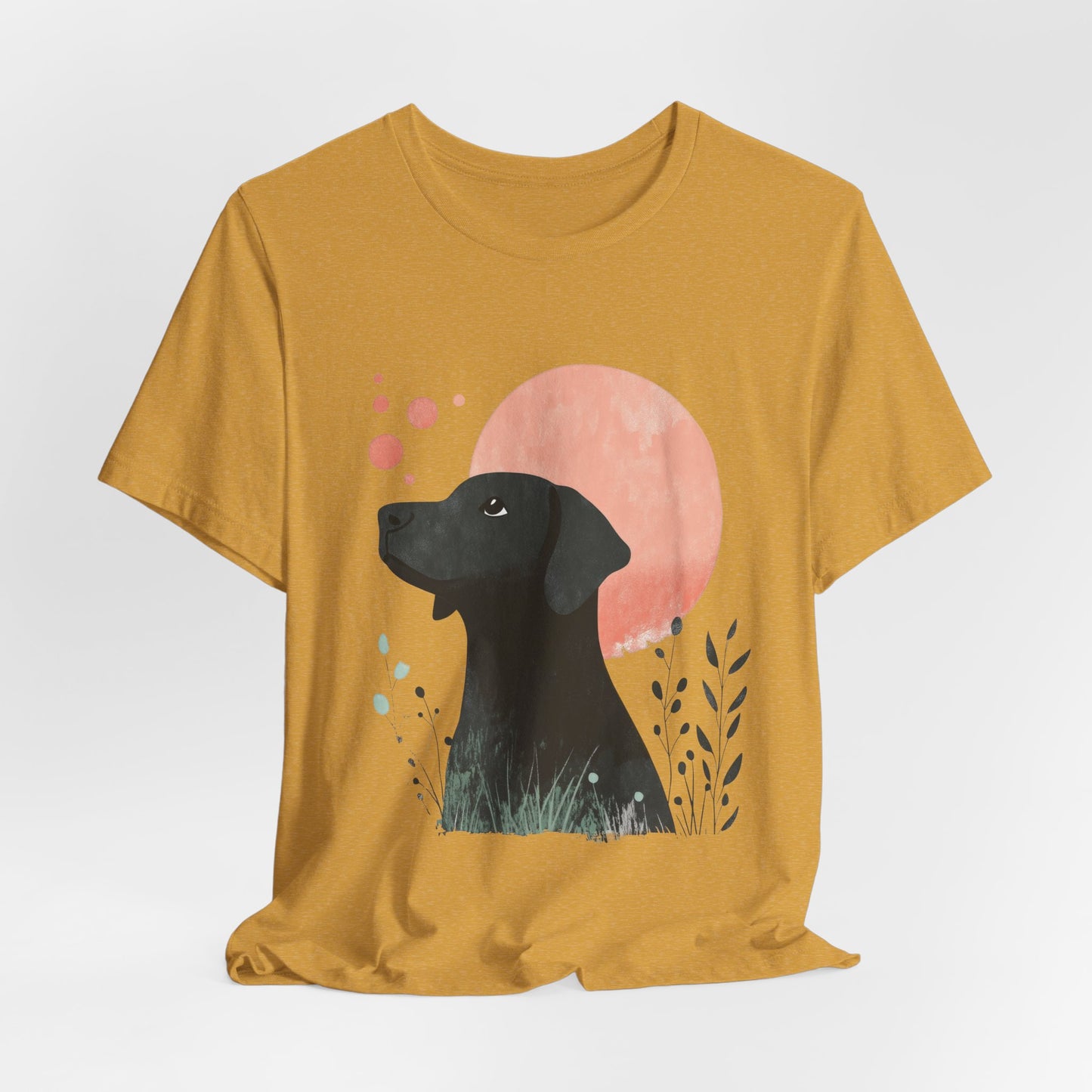 Blackmouth Cur Minimalist Moon Unisex Tee