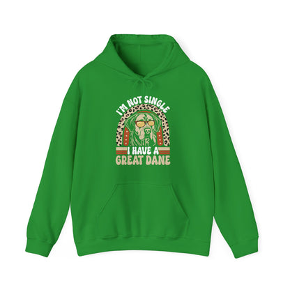 Great Dane Life Hoodie | Funny Not Single Dog Mom Gift