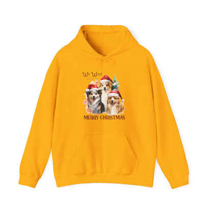We Woof You Merry Christmas Hoodie 🎄🐾