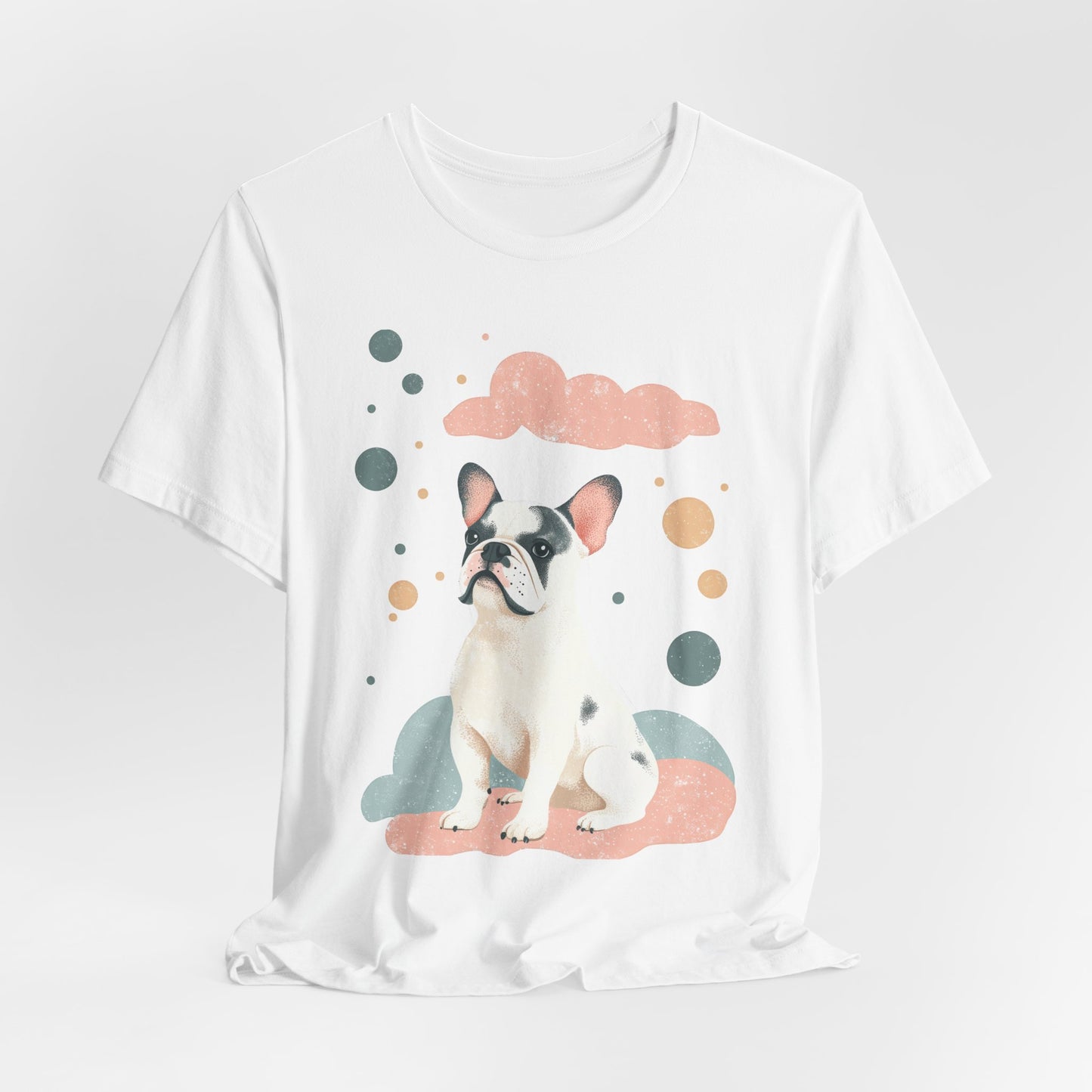 Dreamy Bulldog Skies – Unisex T-Shirt
