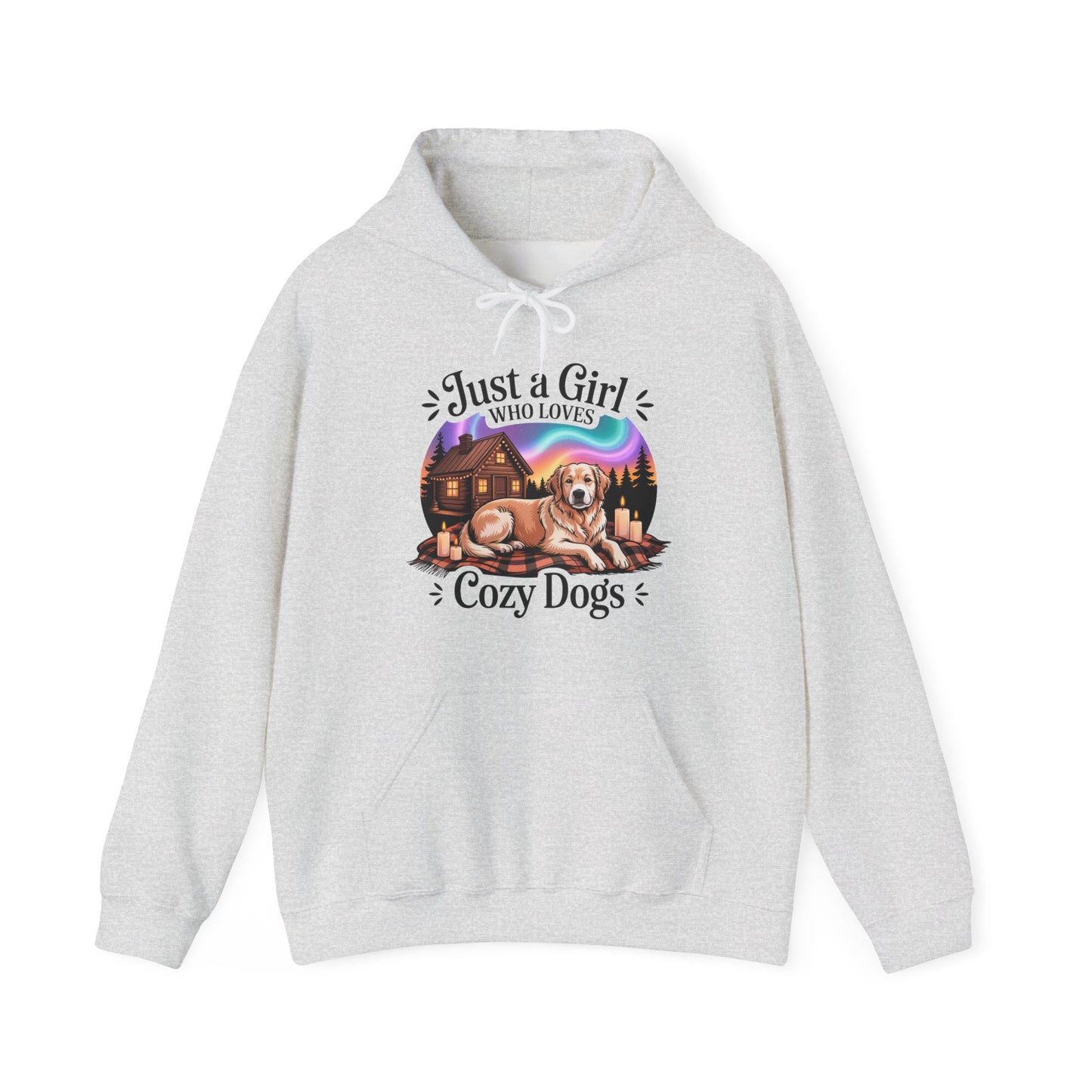 Girl Who Loves Cozy Dogs Hoodie | Cabin Life Sweater