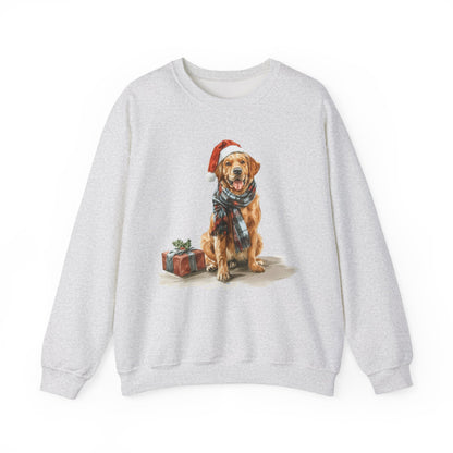Golden Retriever Christmas Sweatshirt | Festive Dog Gift