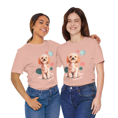 Cavapoo Minimalist Pup Unisex Tee
