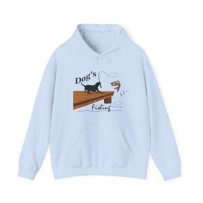 Dog's Fishing Adventure Unisex Hoodie