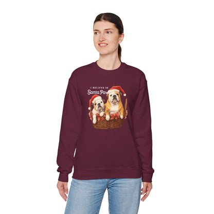 I Believe in Santa Paws Unisex Sweatshirt