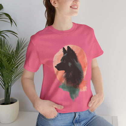 Mystic Wolfdog Aura – Unisex T-Shirt