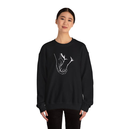 Holding Paws Forever Hoodie | Dog-Human Bond Gift
