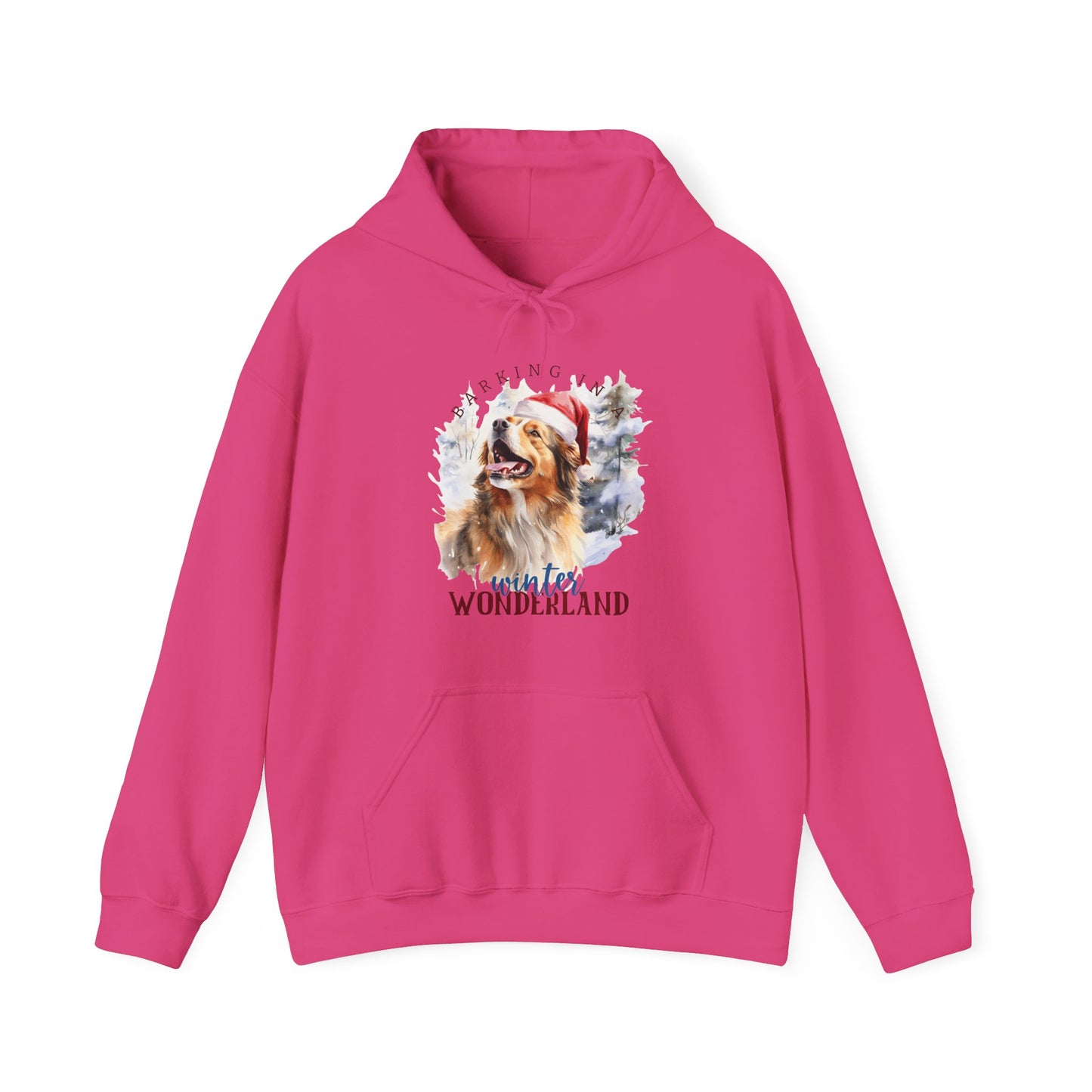 Barking in a Winter Wonderland Hoodie