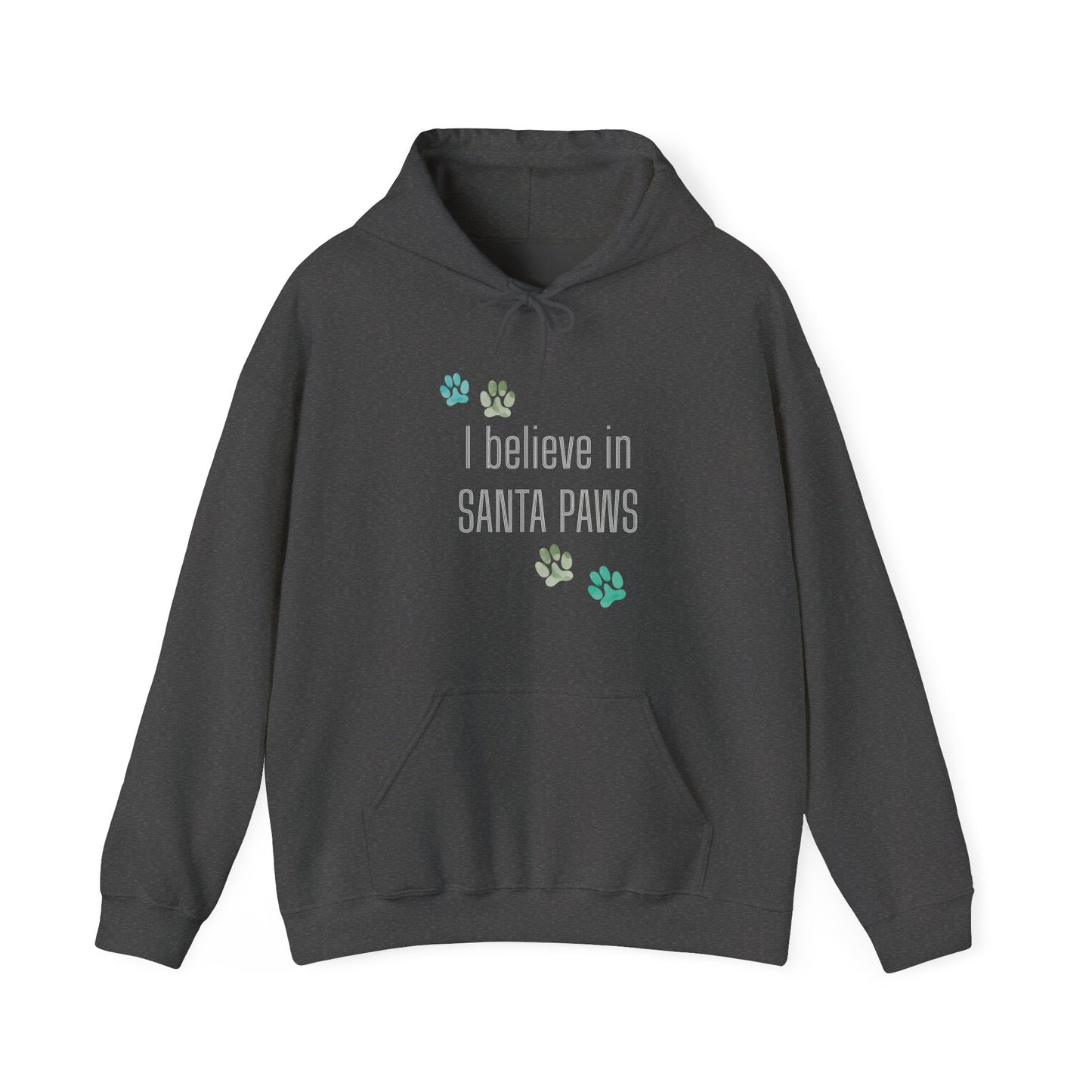 I Believe in Santa Paws Unisex Dog Lover Hoodie