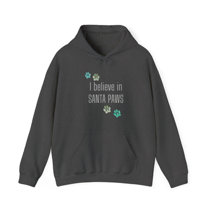 I Believe in Santa Paws Unisex Dog Lover Hoodie